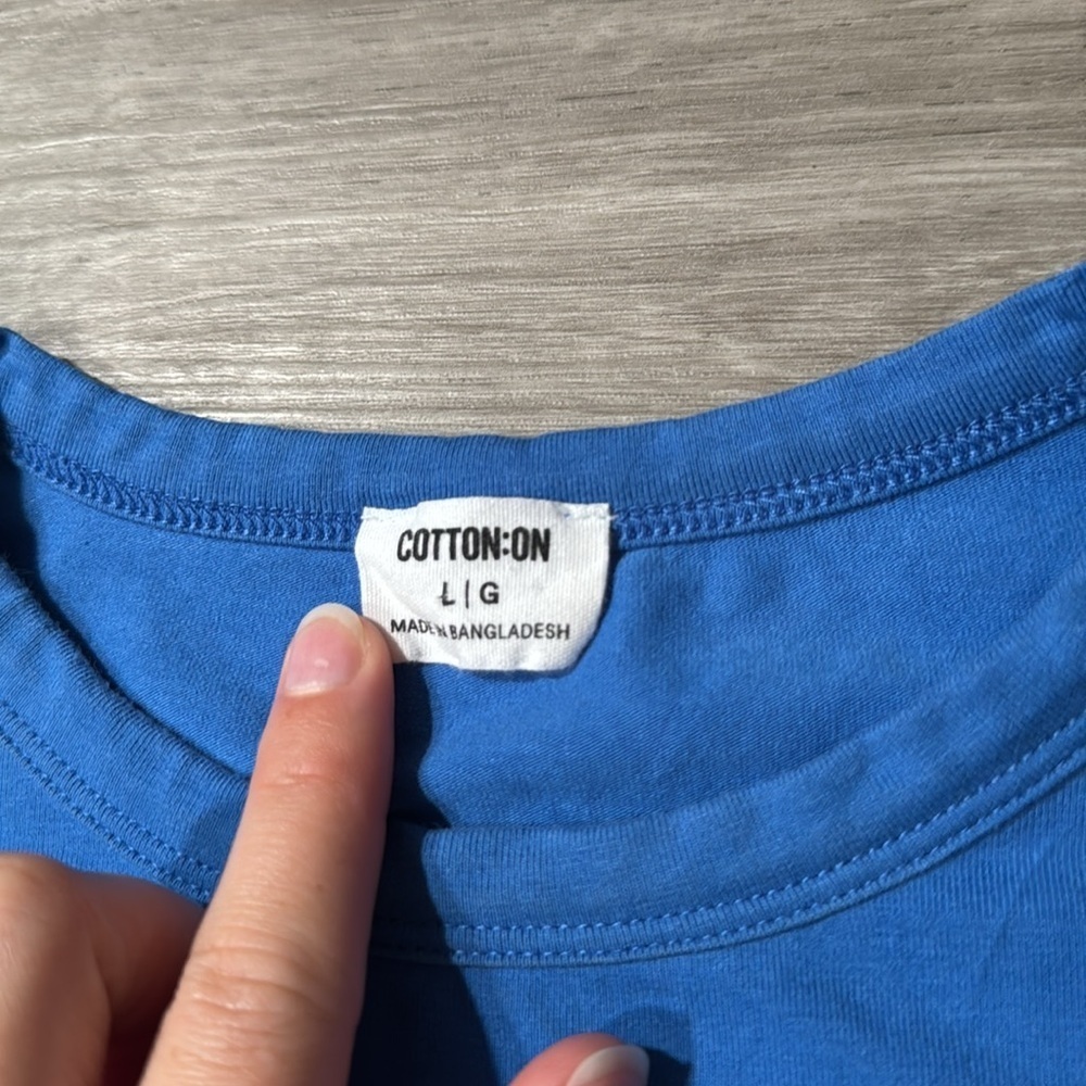 Cotton On Cropped Baby Tee - Picture 5 of 5